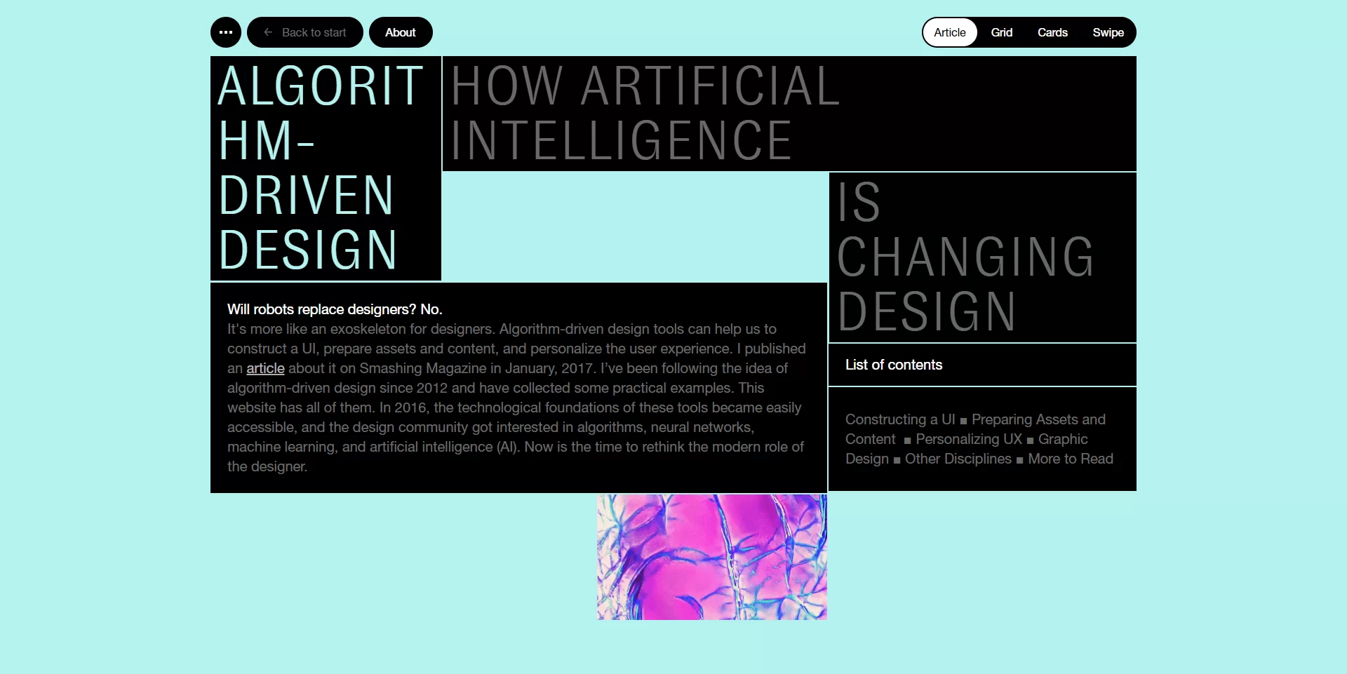 Algorithm-Driven Design