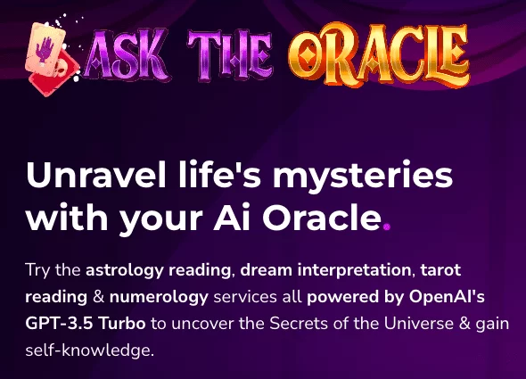 Ask the Oracle