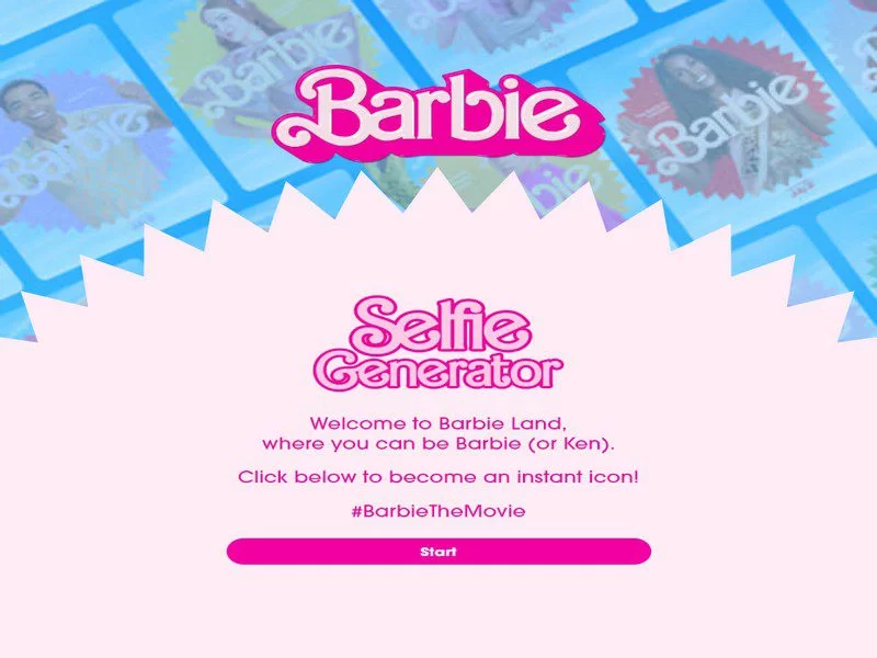 Barbie Selfie Generator