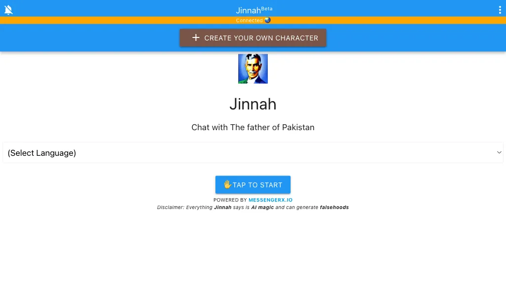 Chat with Jinnah