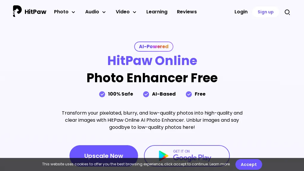 HitPaw Online Photo Enhancer
