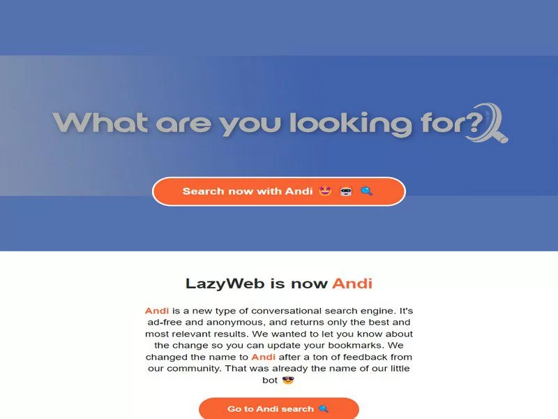 LazyWeb Alpha