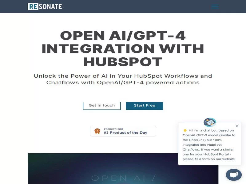 OpenAI in HubSpot CRM