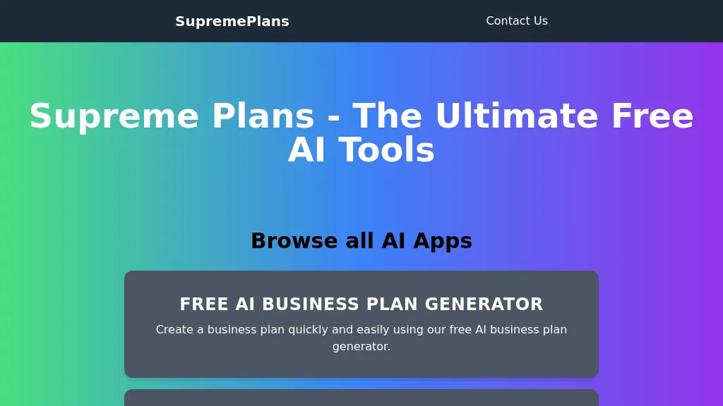 supremeplans.com